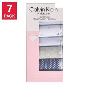 Calvin Klein Girls Bikini, 7-pack